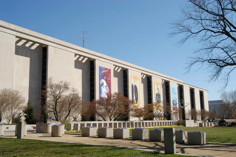 The Smithsonian National Museum of American History on the National Mall